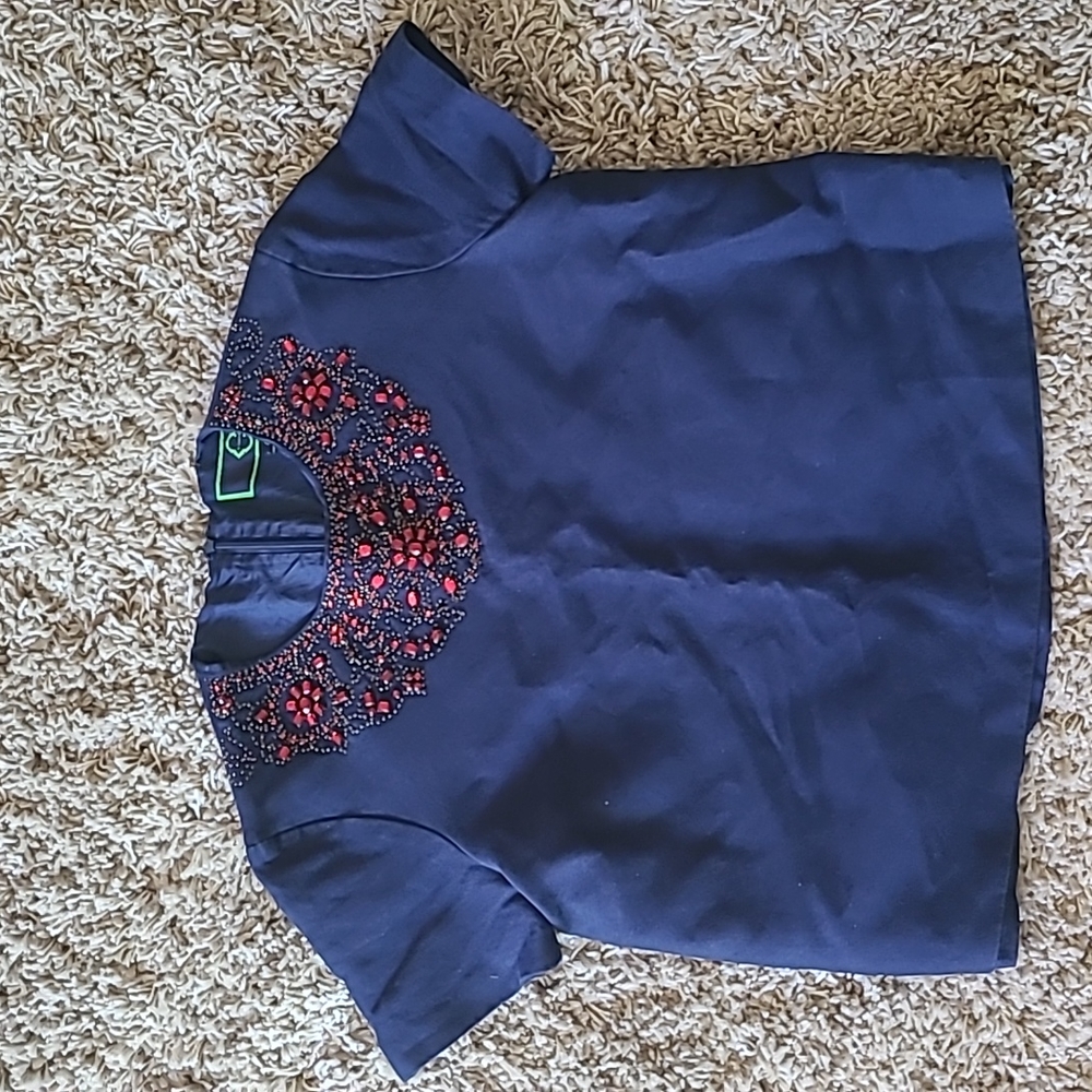 C.Wonder, sz. 4, Ruby jemmed top